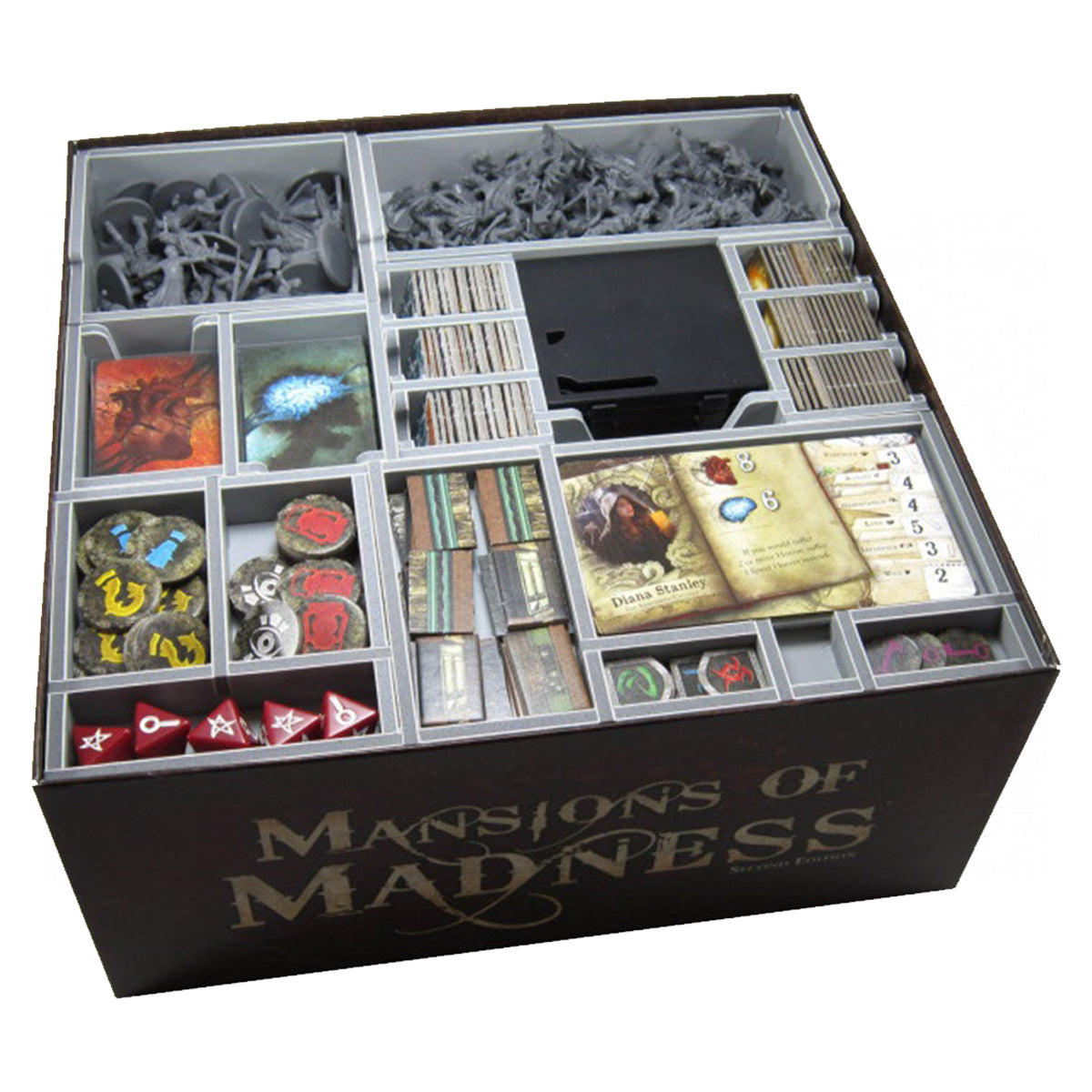 Folded Space Game Inserts Mansions of Madness Second Edition - Organisation
