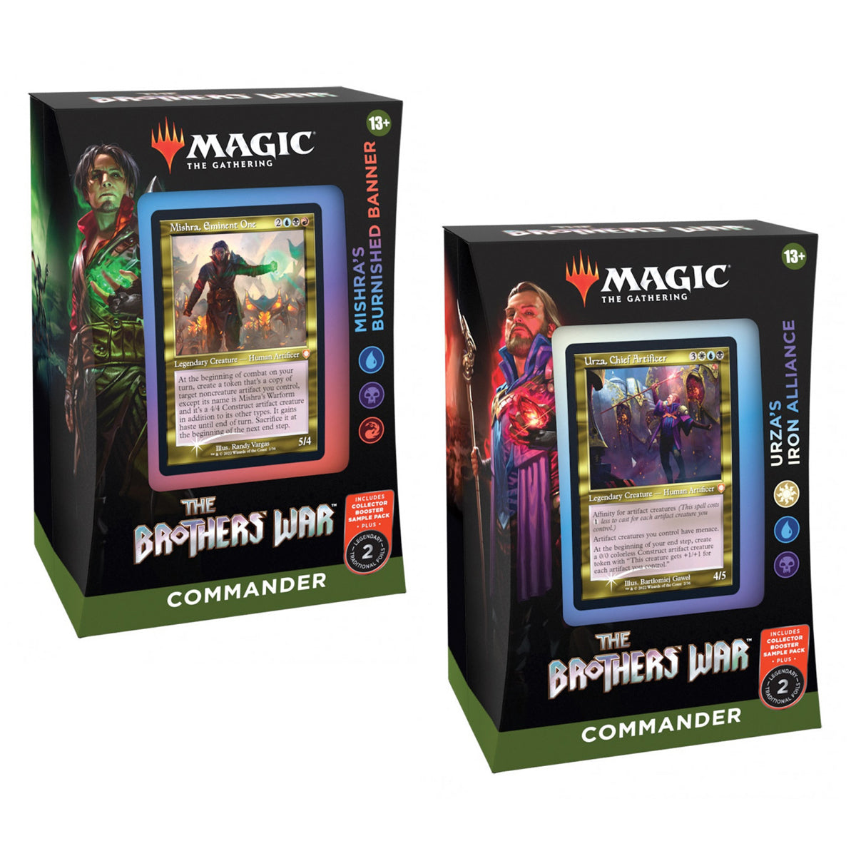 Magic The Brothers' War Commander Decks (Pair) - Trading Card Games