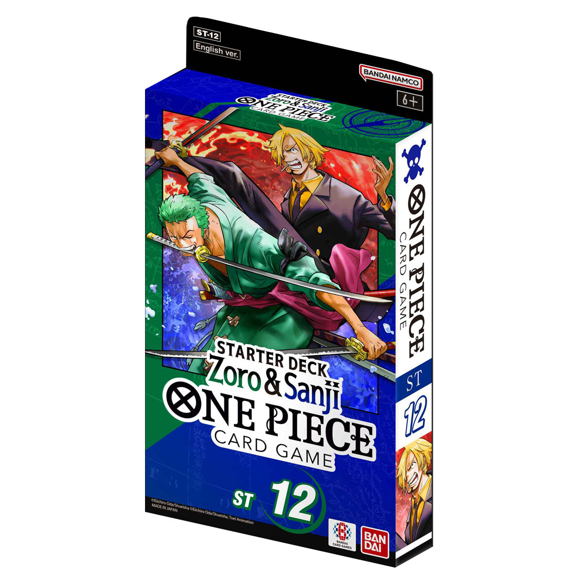 One Piece Card Game Zoro and Sanji Starter Deck ST-12 - Trading Card Games