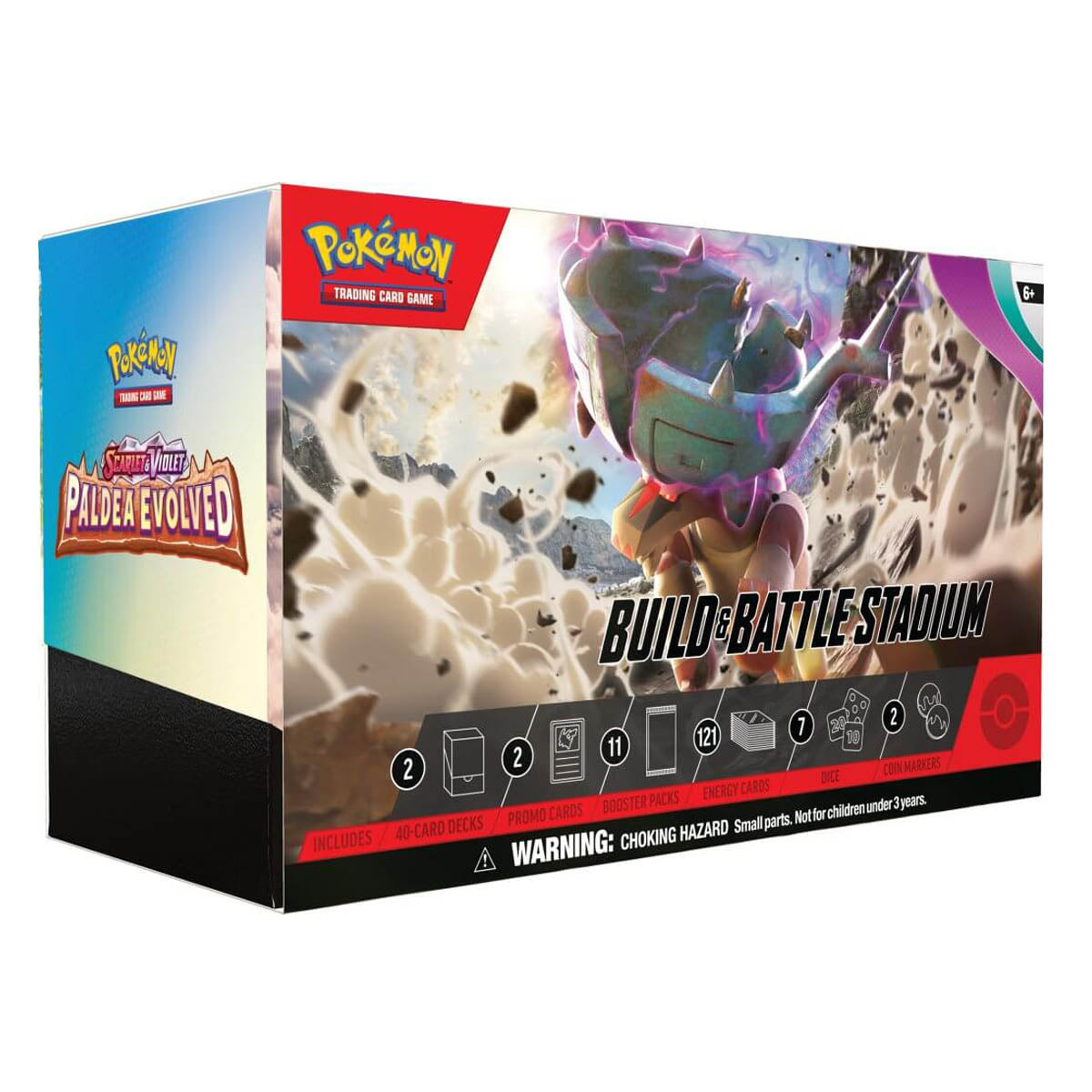 Scarlet & Violet Paldea Evolved Build & Battle Stadium POKEMON TCG - Trading Card Games