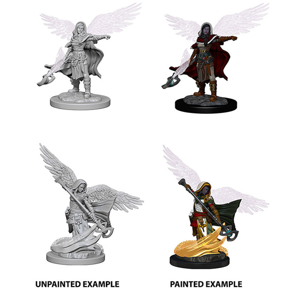 D&D Nolzurs Marvelous Unpainted Miniatures Aasimar Female Wizard - Miniatures