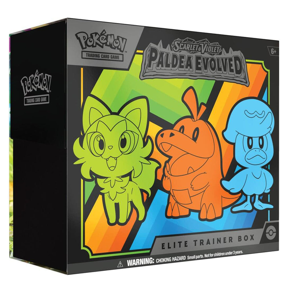 Scarlet & Violet Paldea Evolved Elite Trainer Box POKEMON TCG - Trading Card Games