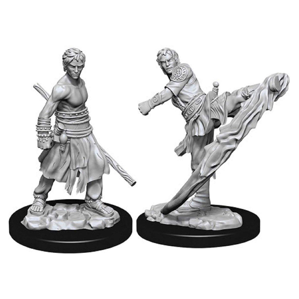 D&D Nolzurs Marvelous Unpainted Miniatures Male Half Elf Monk - Miniatures