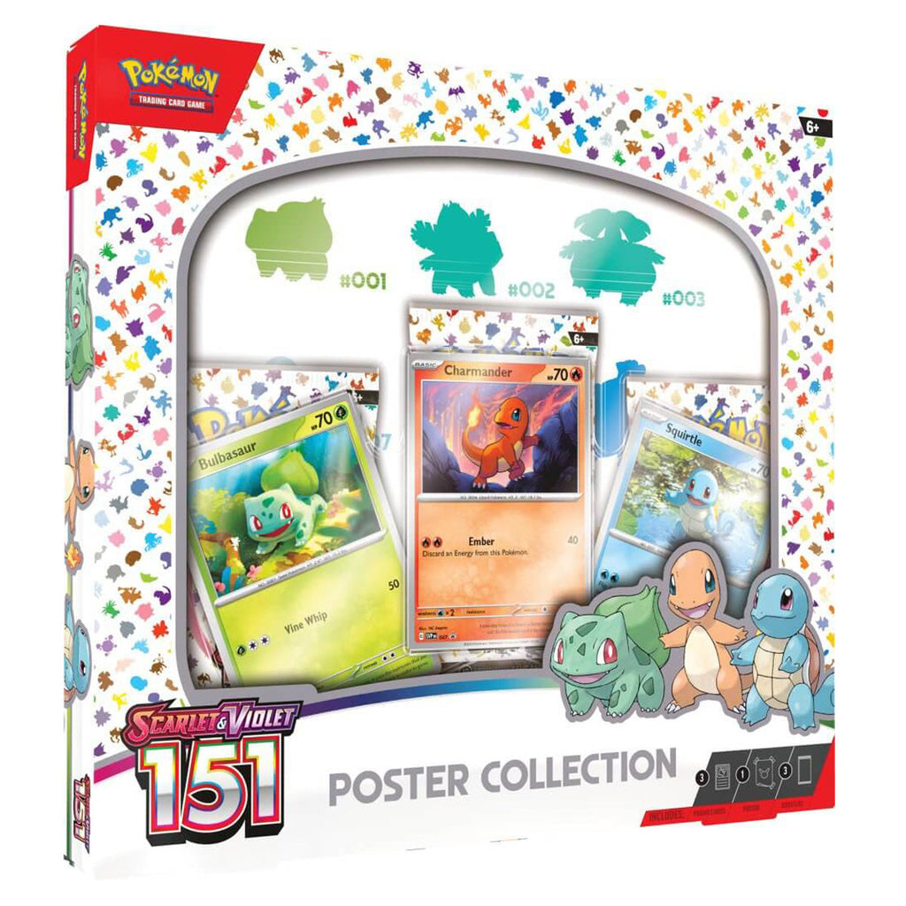 POKEMON TCG Scarlet & Violet 151 Poster Collection - Trading Card Games