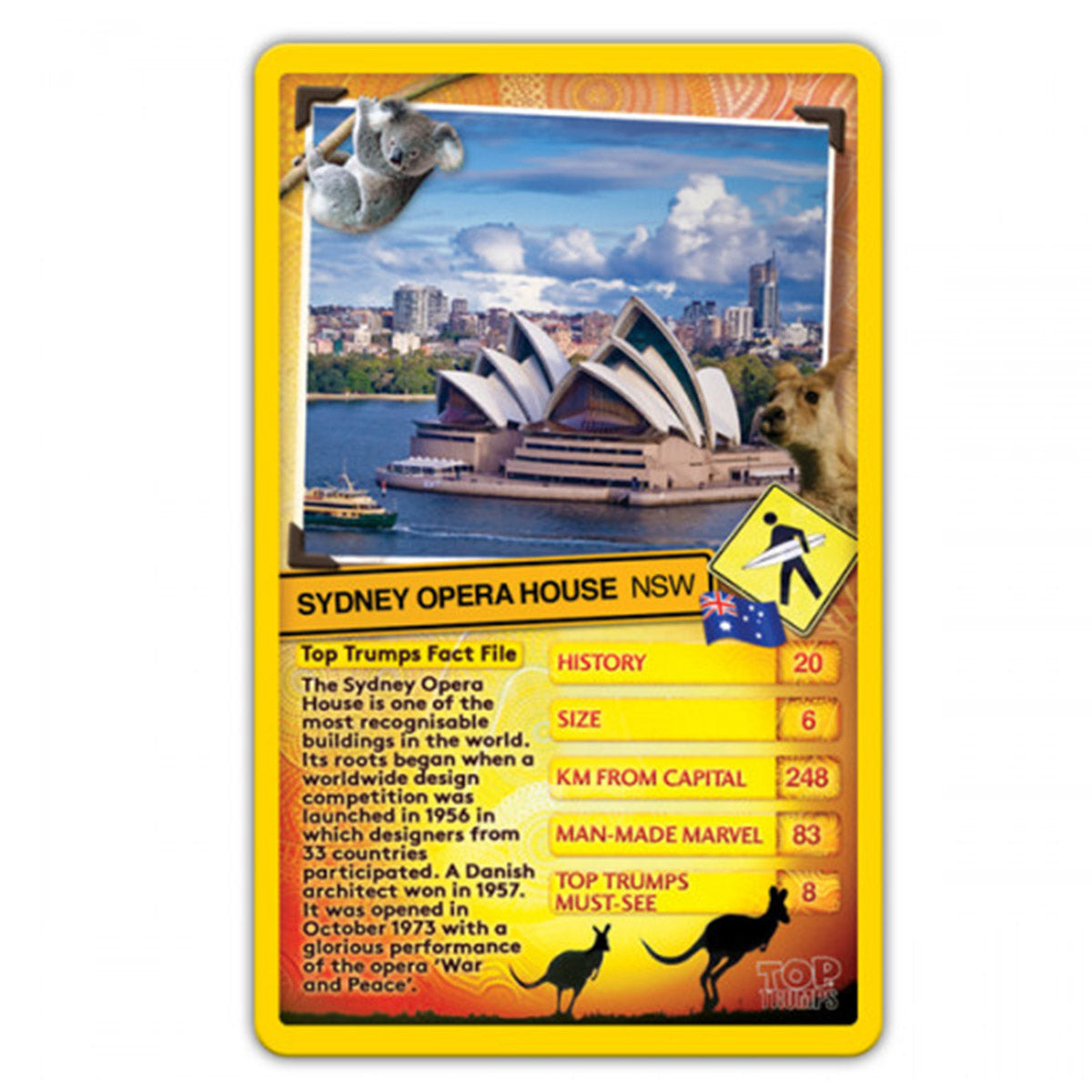 Australia Top 30 Things to See Top Trumps - Board Games - 2