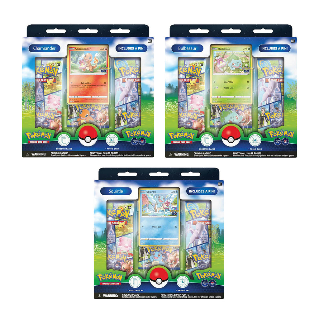 Pokemon GO Pin Collection (Set of 3) POKEMON TCG - Trading Card Games