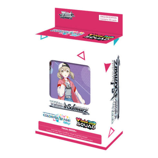 Weiss Schwarz HATSUNE MIKU: COLORFUL STAGE! Vivid BAD SQUAD Trial Deck - Trading Card Games