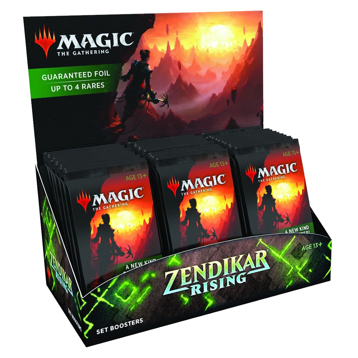 Magic Zendikar Rising Set Booster Box MTG - Trading Card Games