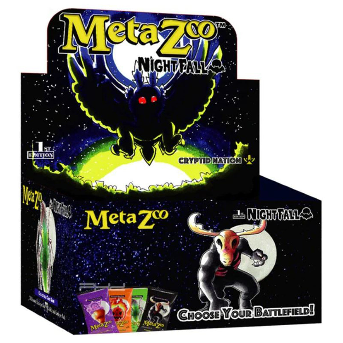Nightfall First Edition Booster Box MetaZoo TCG - Trading Card Games