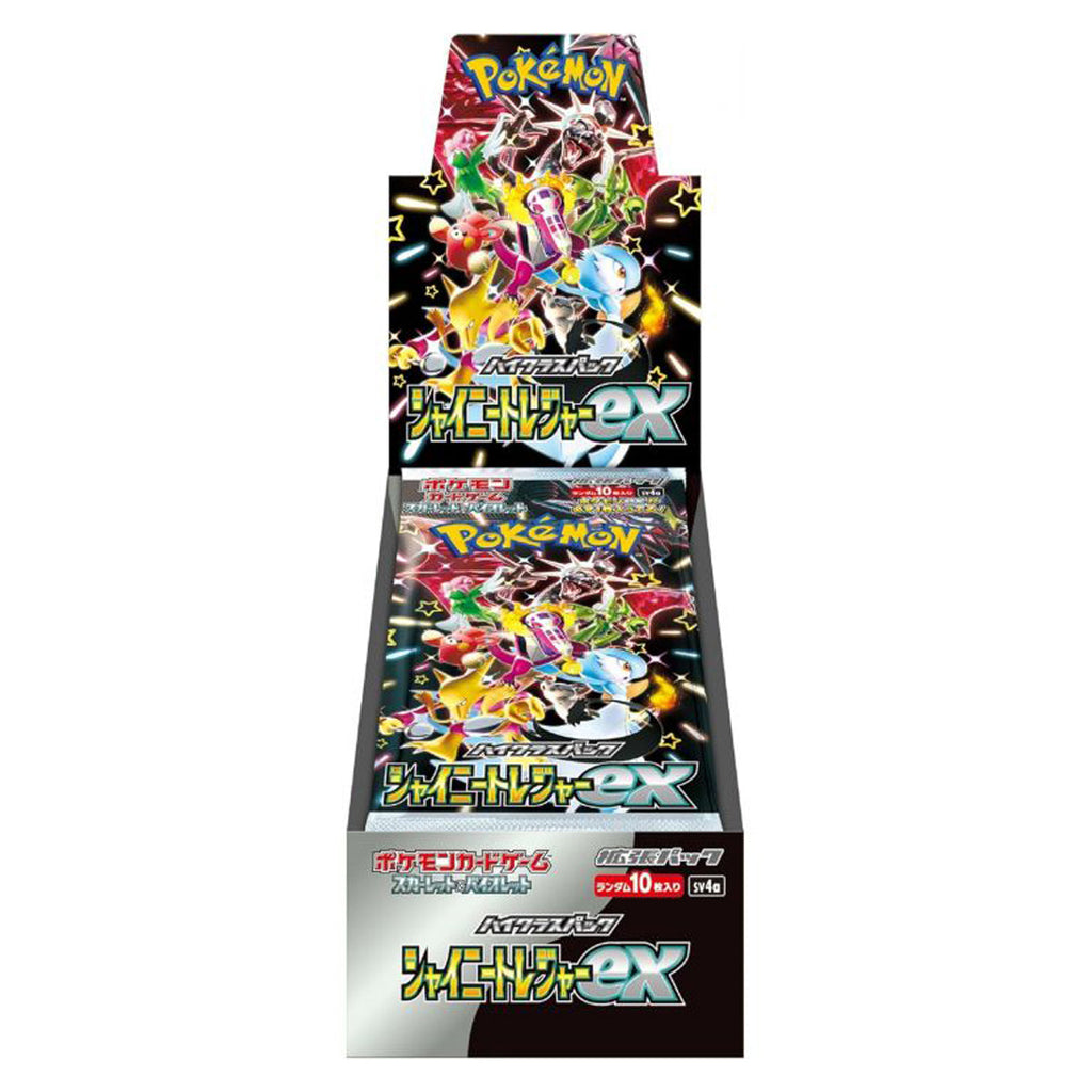 Pokemon Shiny Treasure EX Booster Box sv4a Scarlet & Violet High Class Japanese - Trading Card Games