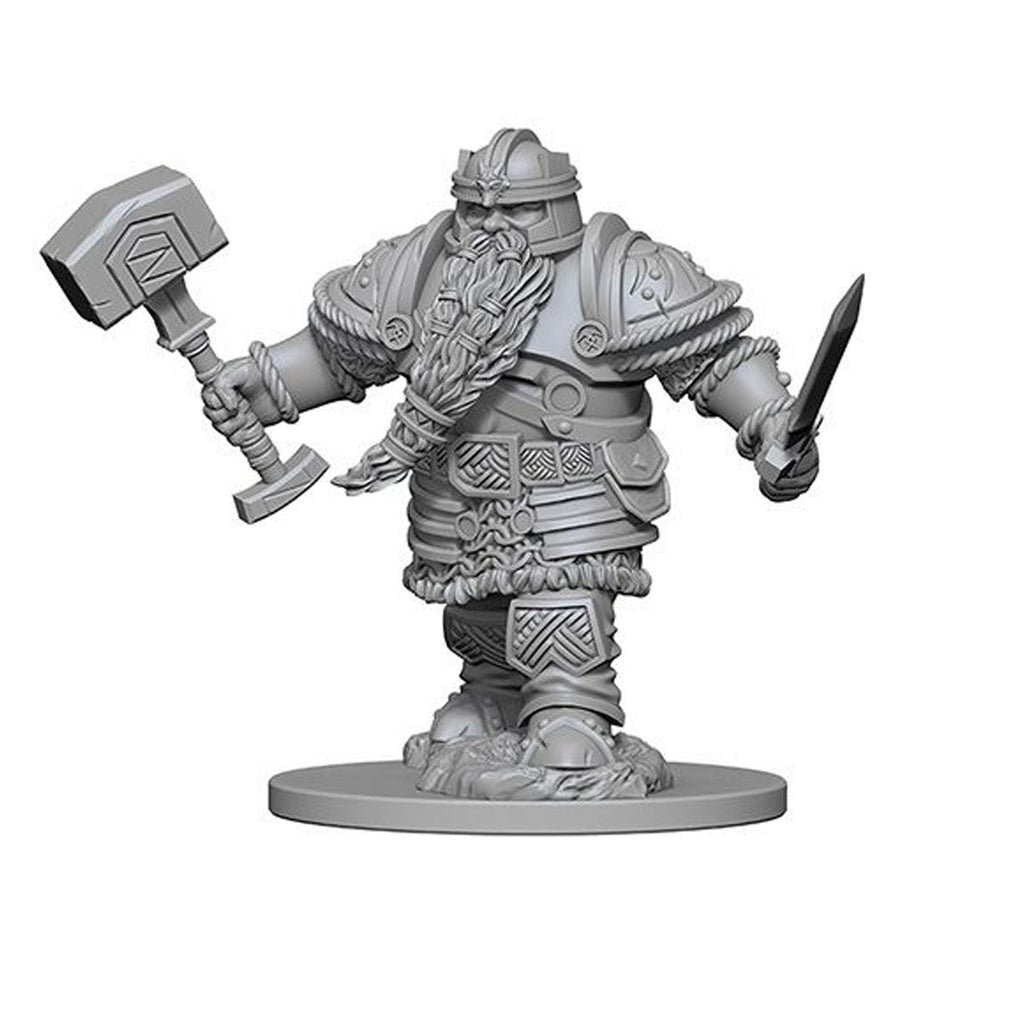 D&D Nolzurs Marvelous Unpainted Miniatures Dwarf Male Fighter - Miniatures