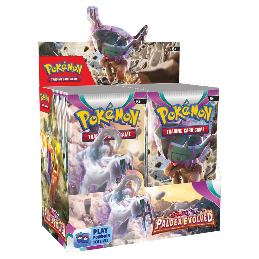 Scarlet & Violet Paldea Evolved Booster Box POKEMON TCG - Trading Card Games