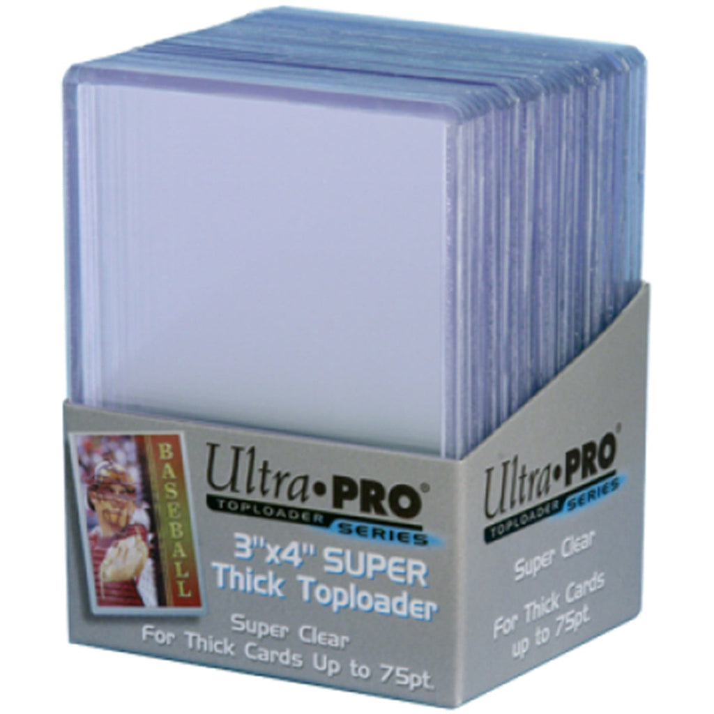 ULTRA PRO Top Loader 3 x 4 75pt Clear Regular - Card Cases