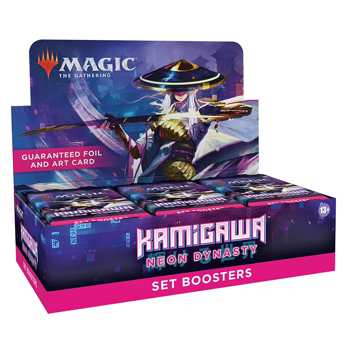 Magic Kamigawa Neon Dynasty Set Booster Box MTG - Trading Card Games