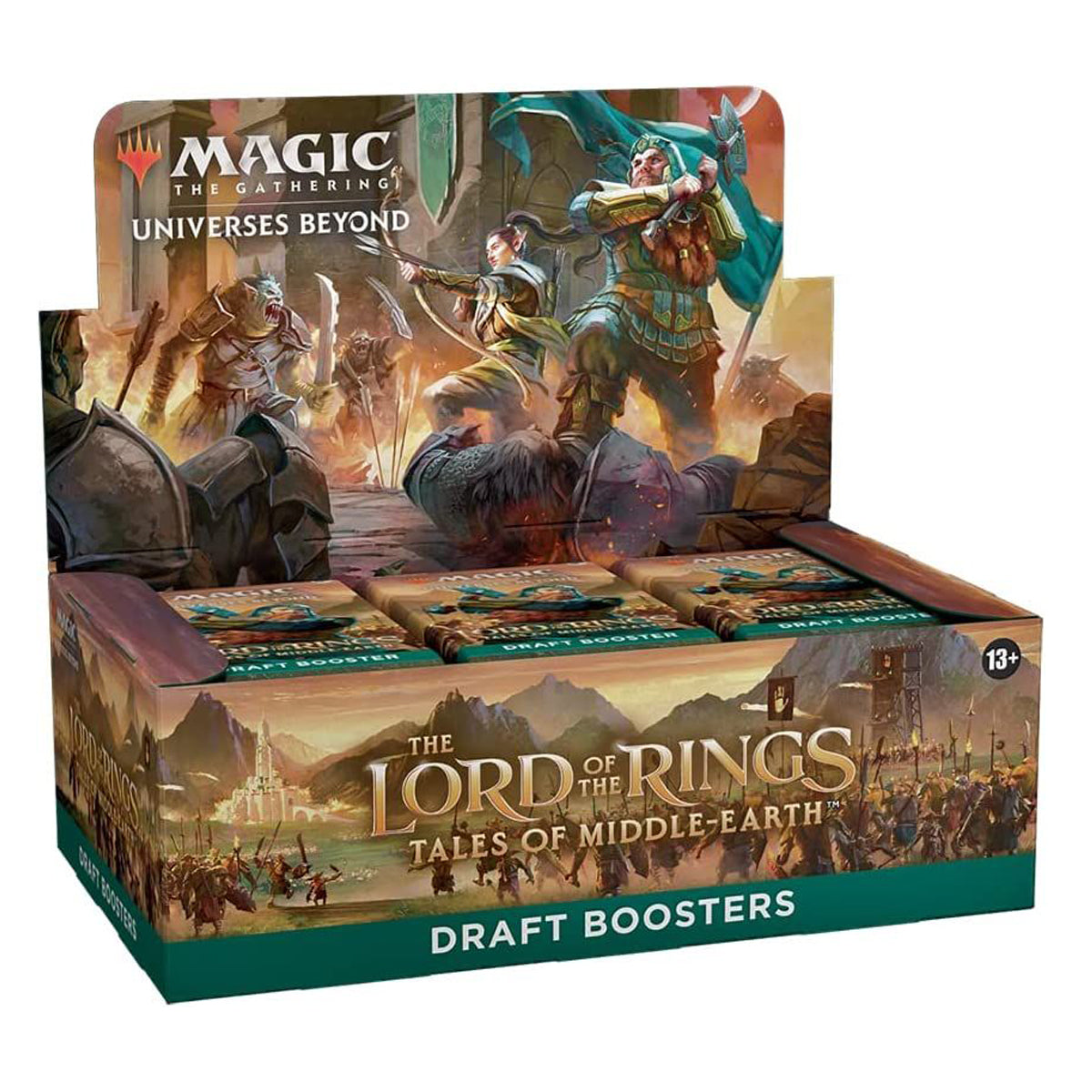 Magic The Lord of the Rings: Tales of Middle-Earth Draft Booster Box - Trading Card Games