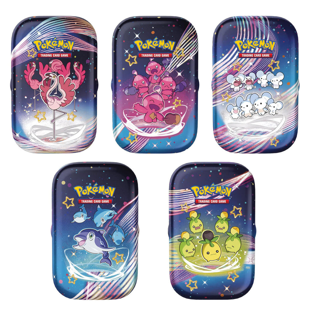 Scarlet & Violet Paldean Fates Mini Tins (Set of 5) POKEMON TCG - Trading Card Games