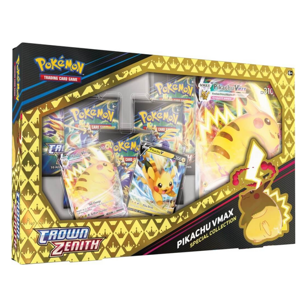 Crown Zenith Pikachu VMAX Box POKEMON TCG - Trading Card Games