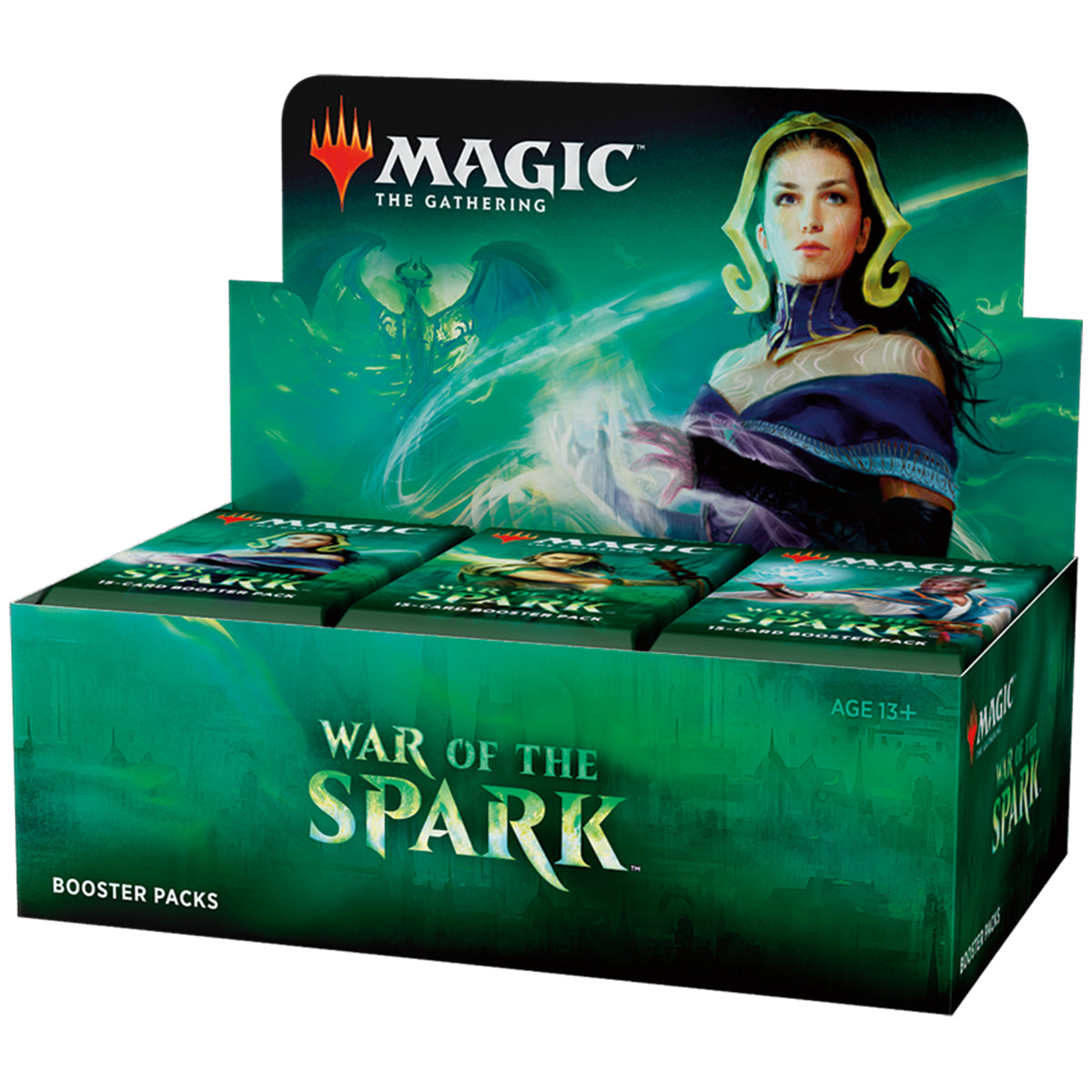 Magic War of the Spark Draft Booster Box MTG - Trading Card Games