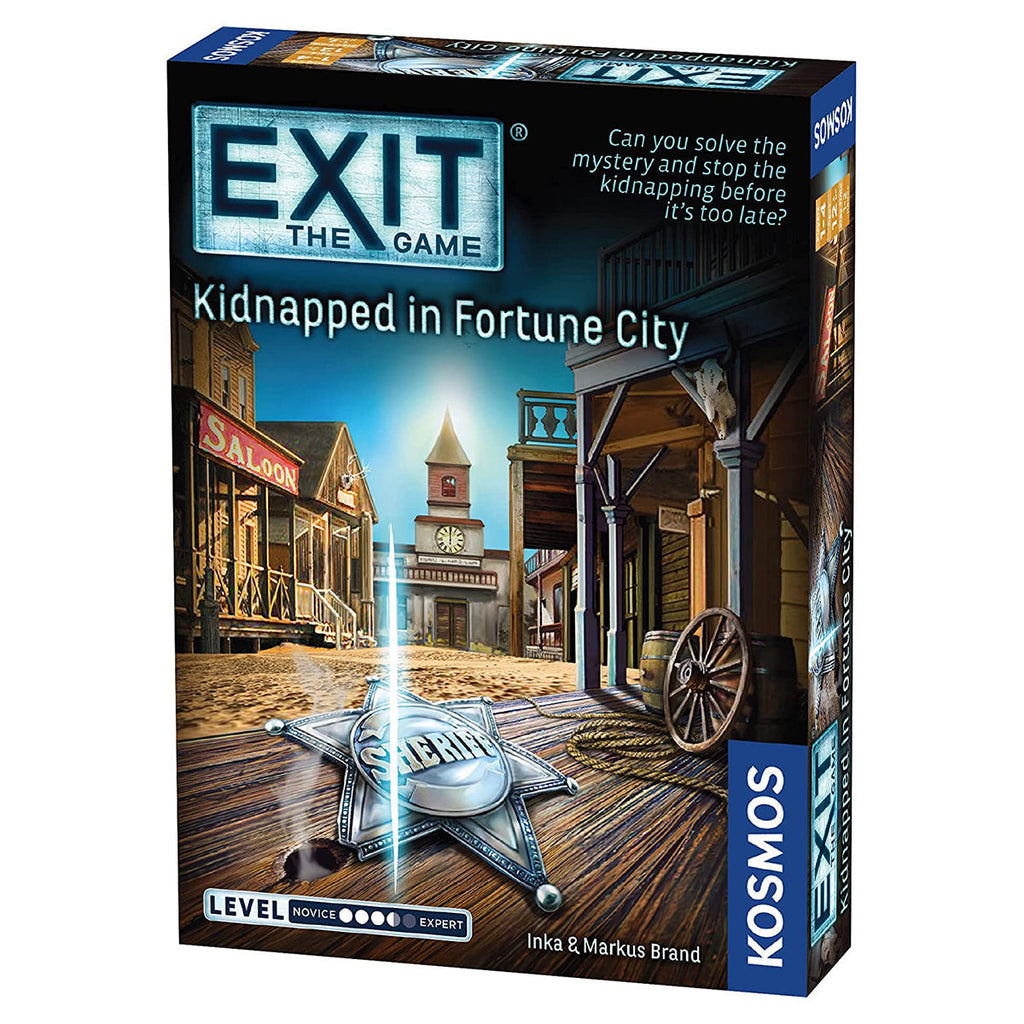 Exit the Game The Dastardly Kidnapping in Fortune City - Board Games