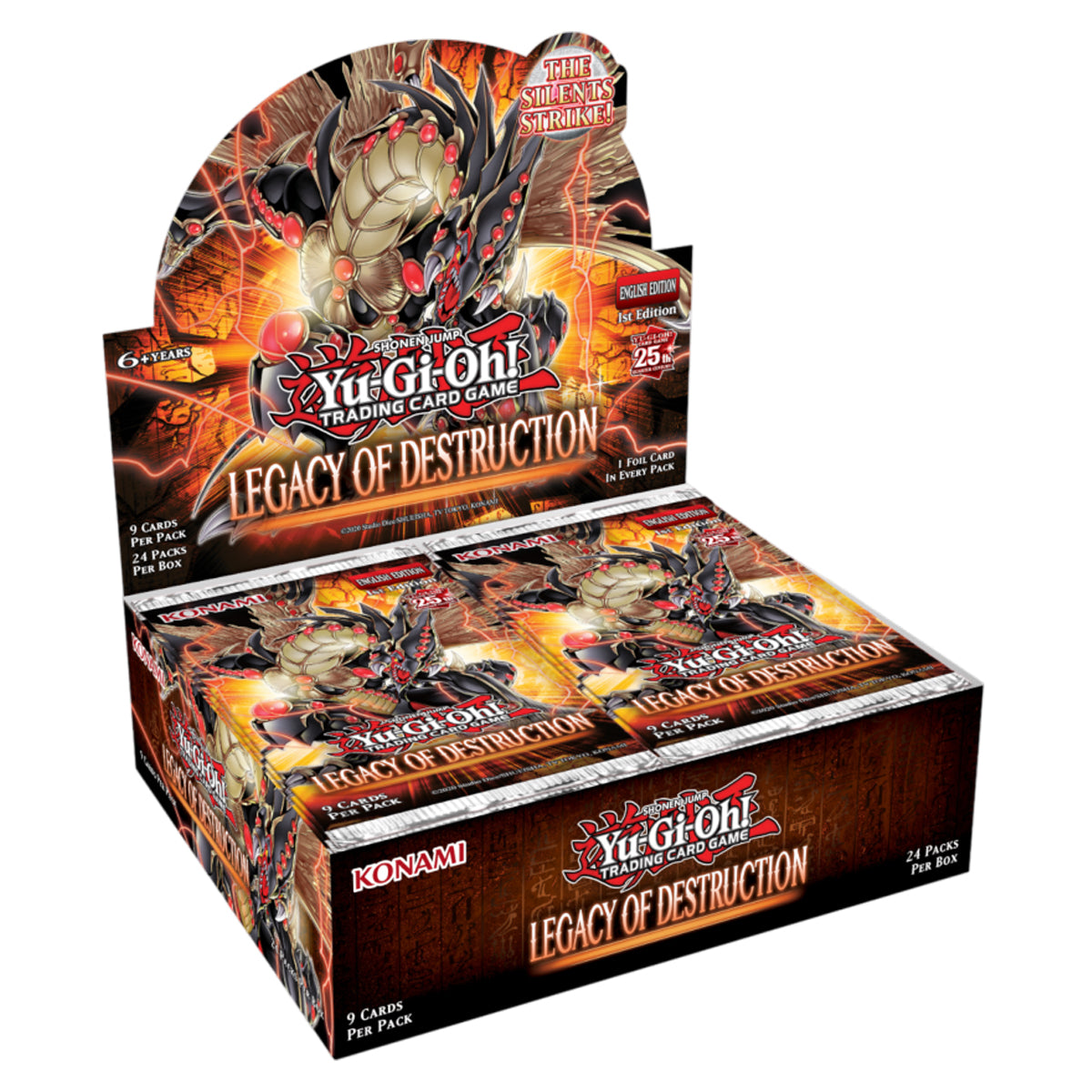 YuGiOh! - Legacy of Destruction Booster Box - Trading Card Games