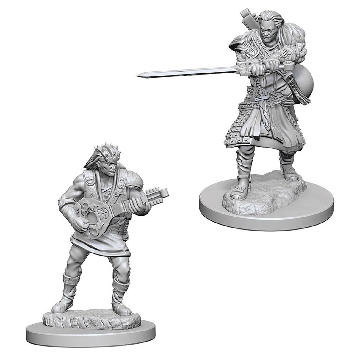 Dungeons & Dragons - Nolzurs Marvelous Unpainted Minis: Human Male Bard - Miniatures