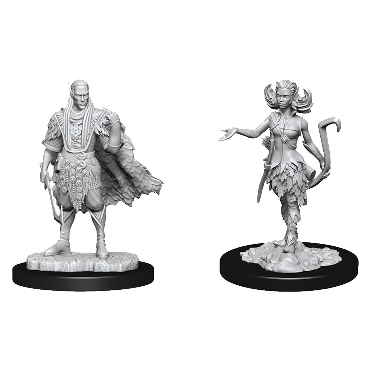 D&D Nolzurs Marvelous Unpainted Miniatures Autumn Eladrin & Summer Eladrin - Miniatures
