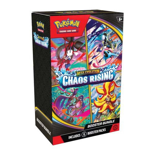 Pokemon TCG Mega Evolution Chaos Rising Booster Bundle - Trading Card Games