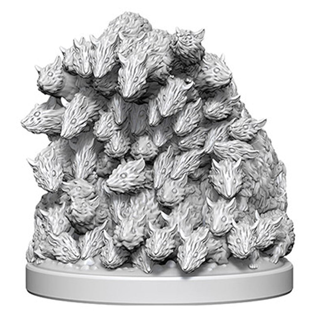 WizKids Deep Cuts Unpainted Miniatures Swarm of Rats - Miniatures - 2
