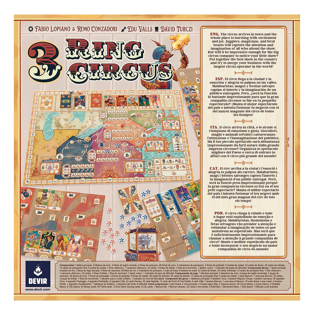 3 Ring Circus - Board Games - 3