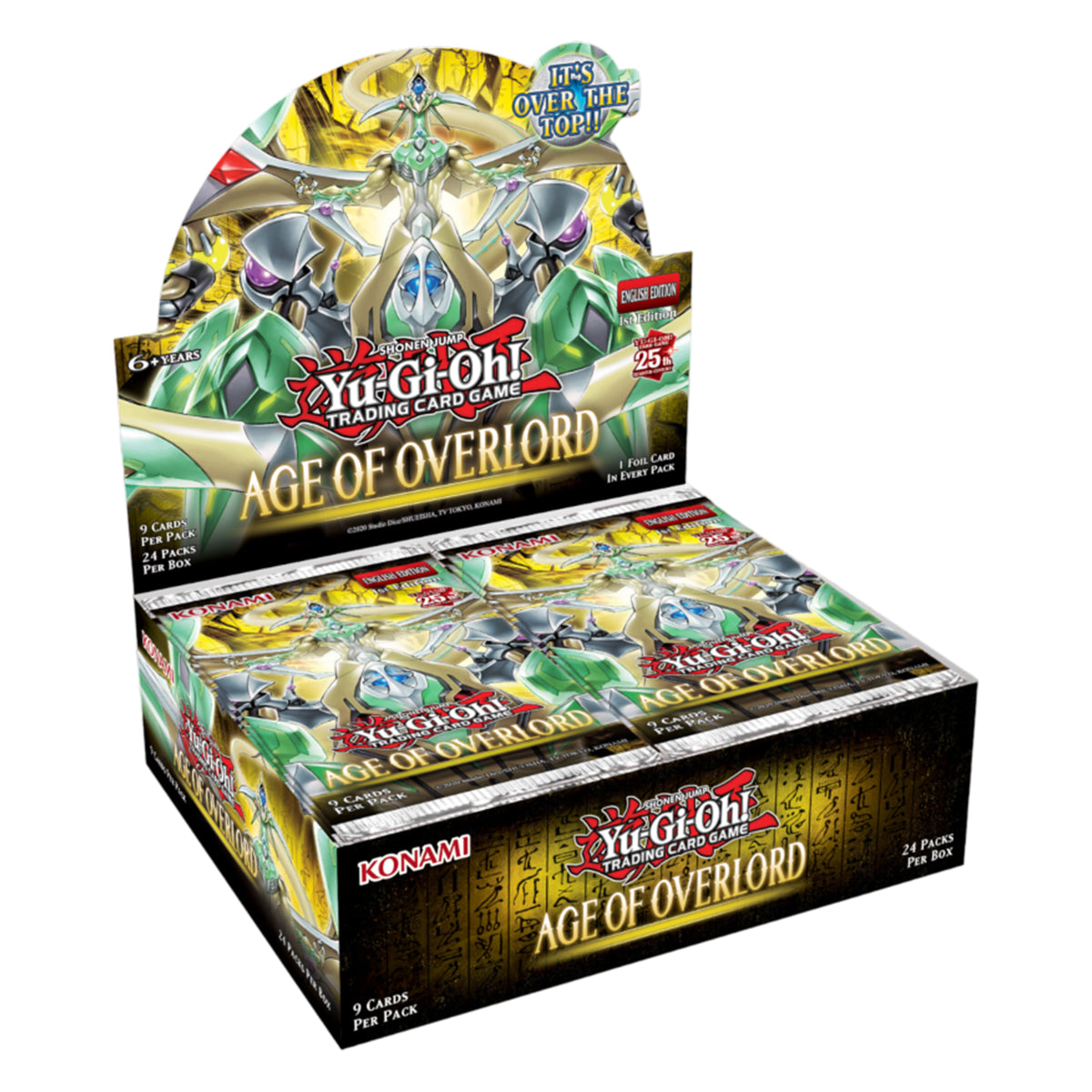 YuGiOh! - Age of Overlord Booster Box - Trading Card Games