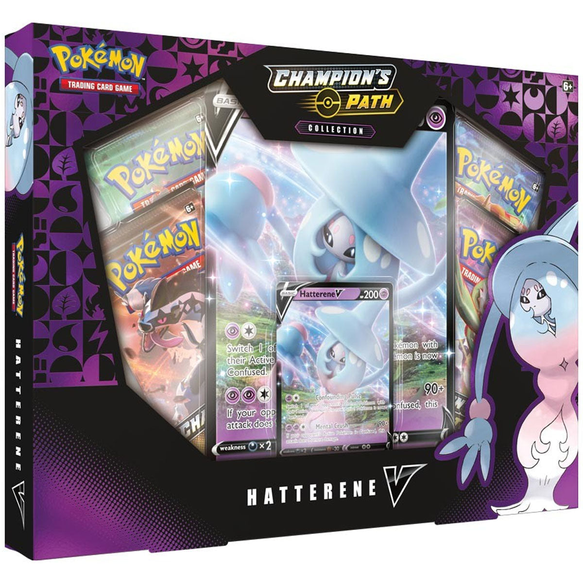 POKEMON Champion's Path Collection Hatterene V Box - Trading Card Games