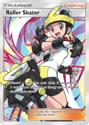 Roller Skater 235/236 - Cosmic Eclipse Pokemon Holofoil - Single Cards