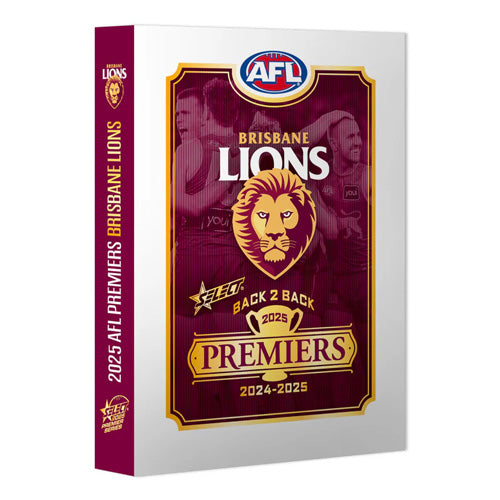 2025 AFL Brisbane Lions Premiers Limited Edition Card Set - Sports Cards
