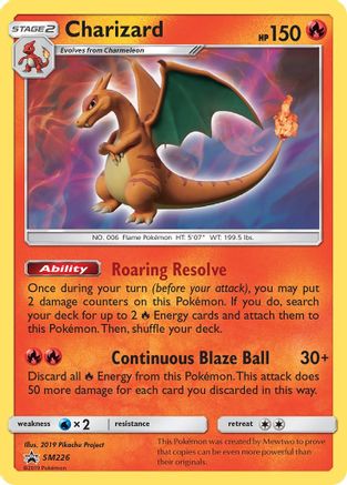 Charizard - SM226 SM226/248 - SM Promos Holofoil - Single Cards