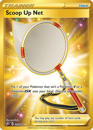 Scoop Up Net 207/192 - Pokemon Rebel Clash Holofoil - Single Cards