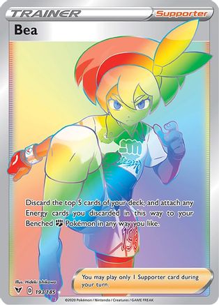 Bea 193/185 - Pokemon Vivid Voltage Holofoil - Single Cards