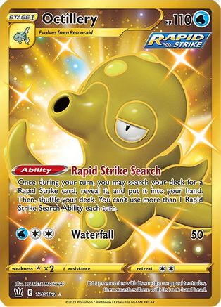 Octillery 178/163 - Pokemon Battle Styles Holofoil - Single Cards