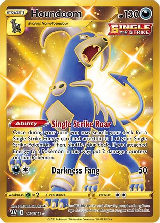Houndoom 179/163 - Pokemon Battle Styles Holofoil - Single Cards