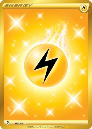 Lightning Energy 235/203 - Pokemon Evolving Skies Holofoil - Single Cards