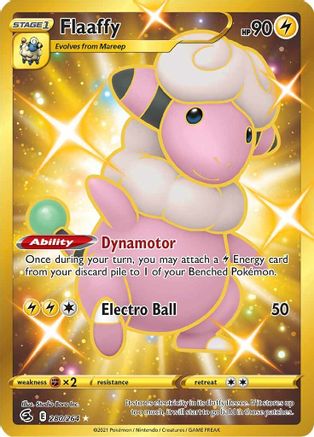 Flaaffy (Secret) 280/264 - SWSH08 Fusion Strike Holofoil - Single Cards