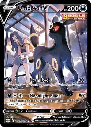 Umbreon V TG22/30 - Pokemon Brilliant Stars Trainer Gallery Holofoil - Single Cards