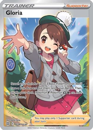 Gloria TG26/30 - Pokemon Brilliant Stars Trainer Gallery Holofoil - Single Cards