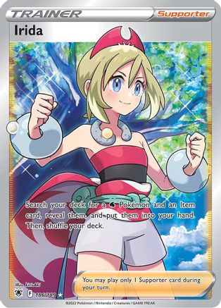 Irida 186/189 - Pokemon Astral Radiance Holofoil - Single Cards