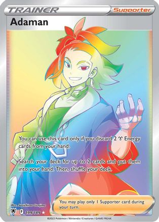 Adaman 199/189 - Pokemon Astral Radiance Holofoil - Single Cards