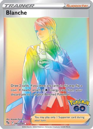 Blanche (Secret) 82/78 - Pokemon GO Holofoil - Single Cards