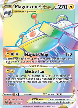 Magnezone VSTAR 198/196 - Pokemon Lost Origin Holofoil - Single Cards