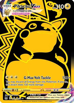 Pikachu VMAX TG29/30 - Pokemon Lost Origin Trainer Gallery Holofoil - Single Cards