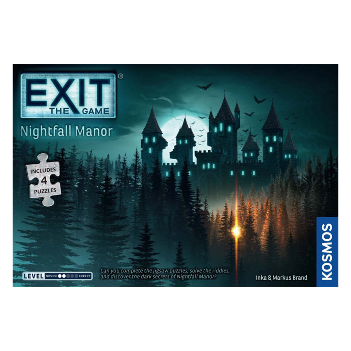 Exit the Game Nightfall Manor PUZZLE (Jigsaw Puzzle and Game) - Board Games - 2