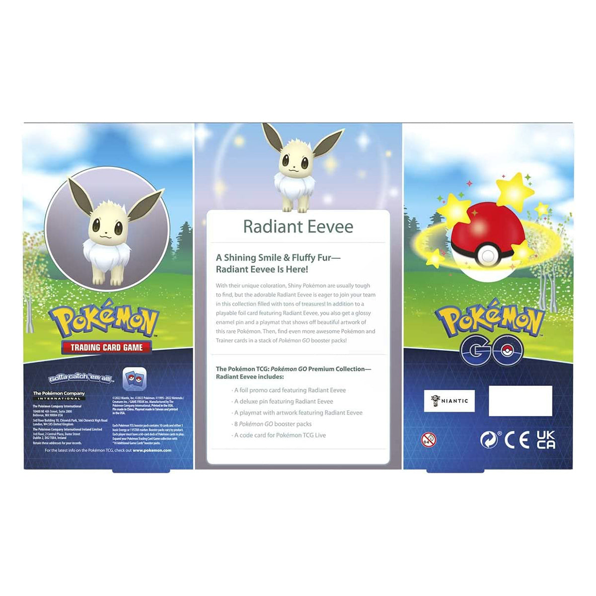 Pokemon GO Premium Collection Radiant Eevee POKEMON TCG - Trading Card Games - 2