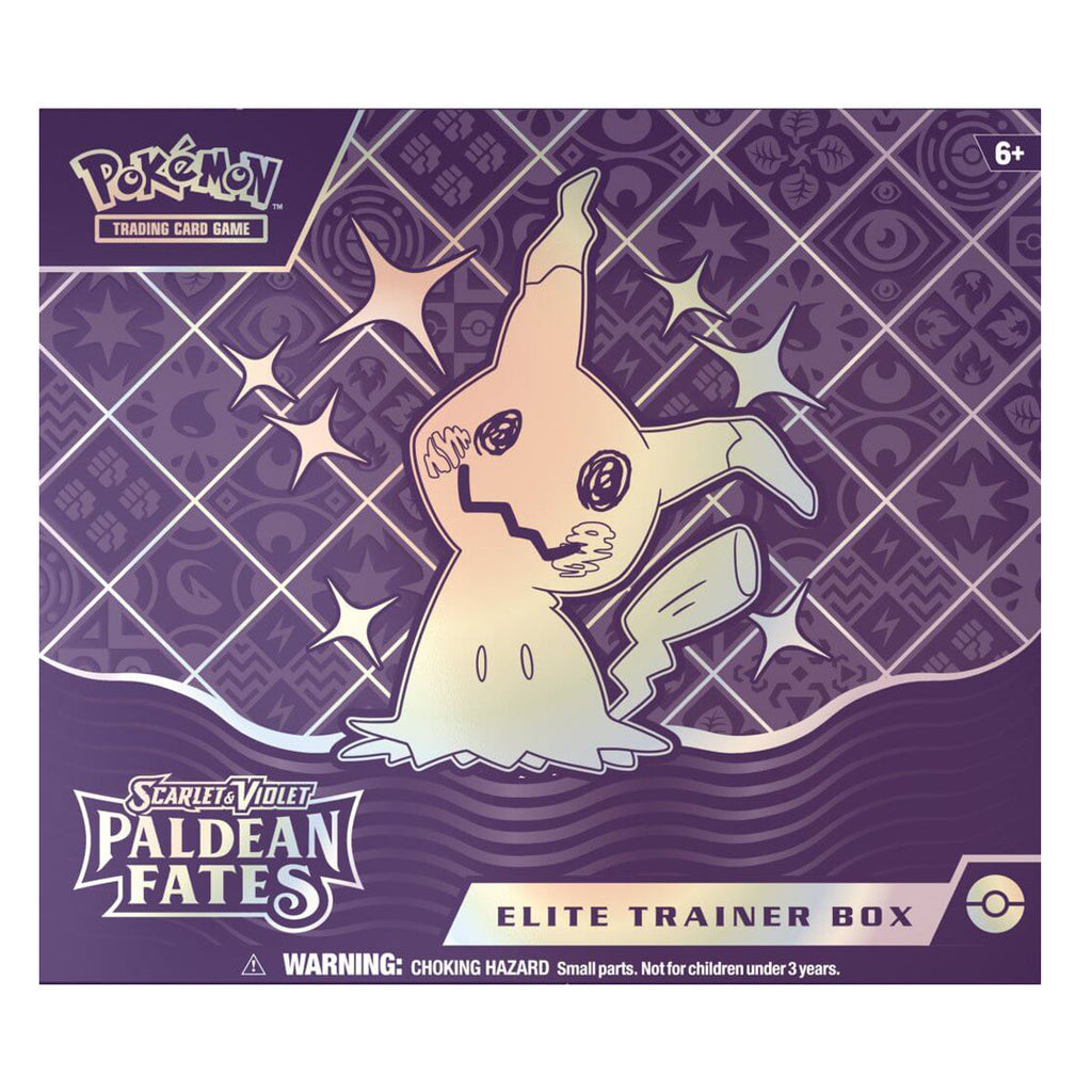Scarlet & Violet Paldean Fates Elite Trainer Box POKEMON TCG - Trading Card Games - 2